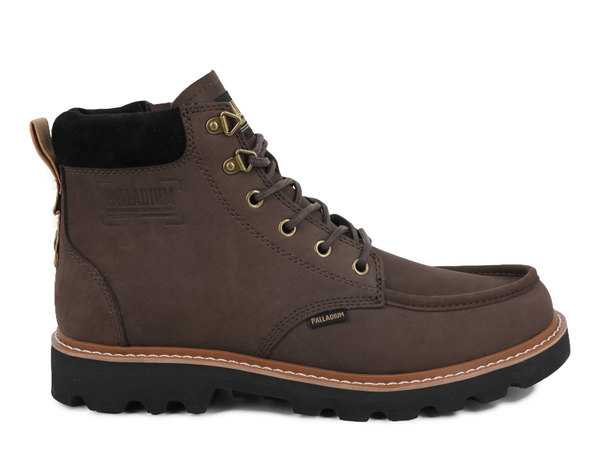 04985-249-M | TROOPERLITE GRIT ZIP | DARK COCOA