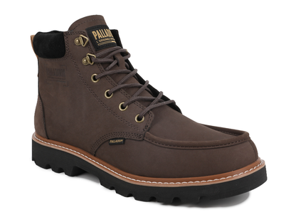 04985-249-M | TROOPERLITE GRIT ZIP | DARK COCOA