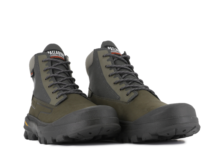 09541-309-M | PALLARIDER SC WP+ | OLIVE NIGHT/BELUGA