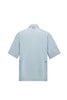 1011127-023 | WOVEN POLO SL | BLUE GRAY