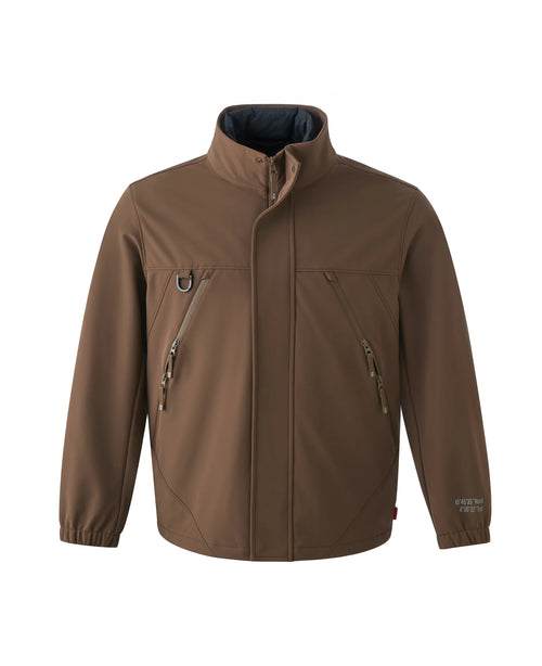 1013101-200 | 2 IN 1 SOFT SHELL JACKET | ICE BROWN
