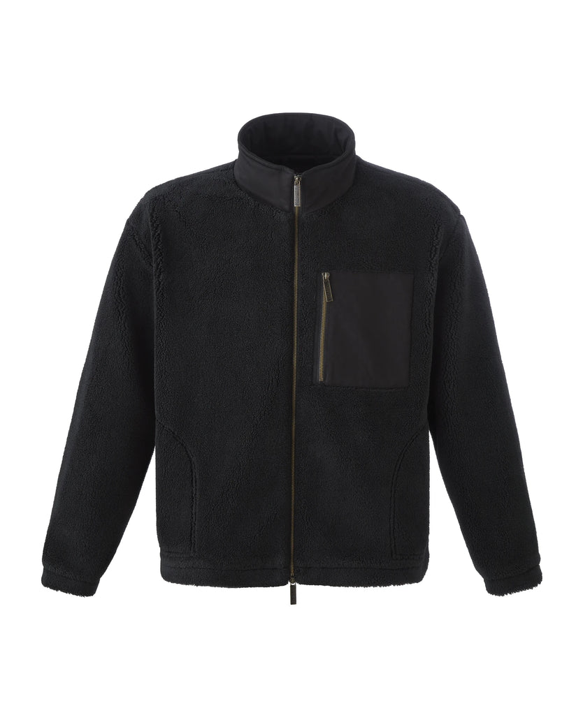 1013120-008 | M SHERPA JKT 01 | BLACK