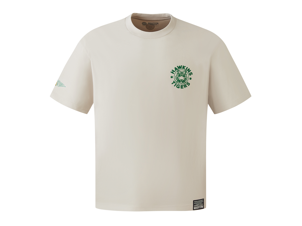 1712303-161 | STRANGER THINGS TIGER TEE | BEIGE