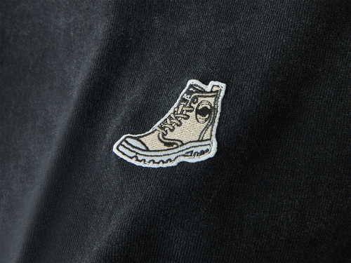 1913136-008 | W TEE SHIRT 03 | BLACK - PALLADIUM EU - 5