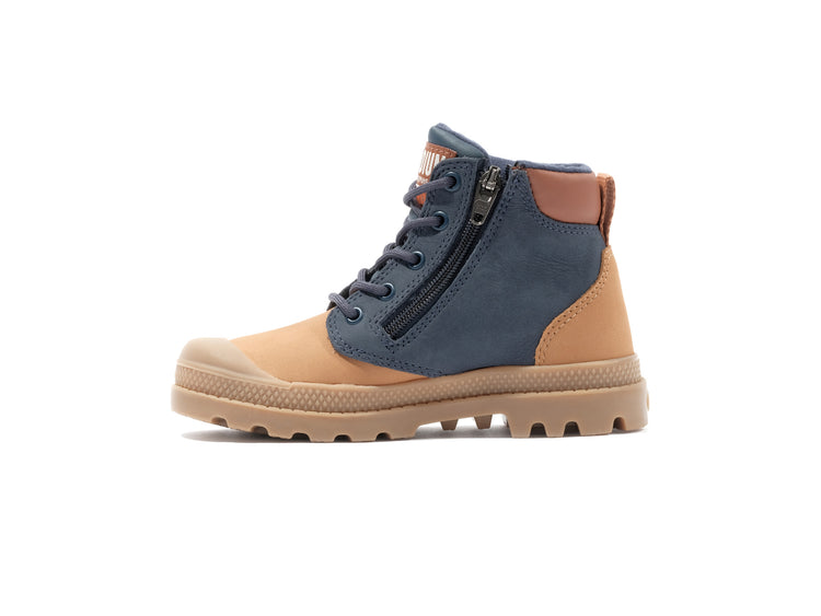 57216-253-M | PAMPA HI CUFF WP OZ | DEAR BROWN/MOOD INDIGO