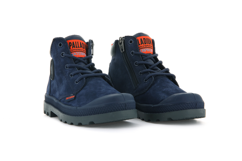57216-425-M | PAMPA HI CUFF WP OZ | MOOD INDIGO - PALLADIUM EU - 6