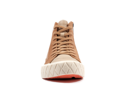 74320-239-M | PALLA ACE CHUKKA SUEDE | DR BWN/FIRECRACK