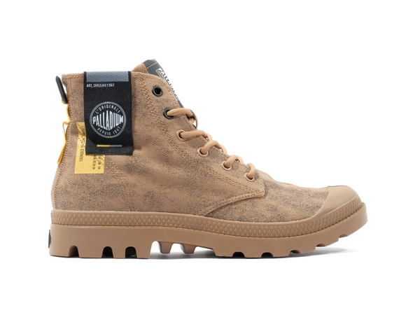 Palladium Pampa Blanc Modus Sneaker – Leichter Look Mit Leinen-Optik
