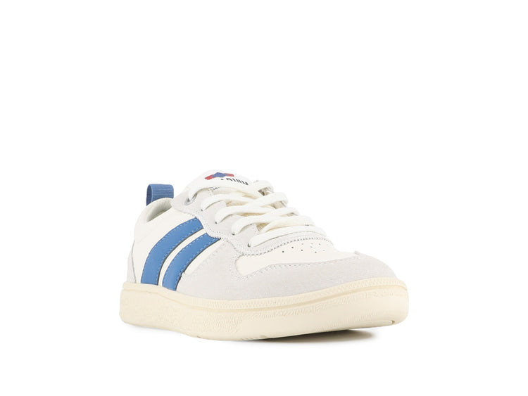 74485-162-M | PALLACUP FLAME LTH | CREAM / OLYMPIAN BLUE