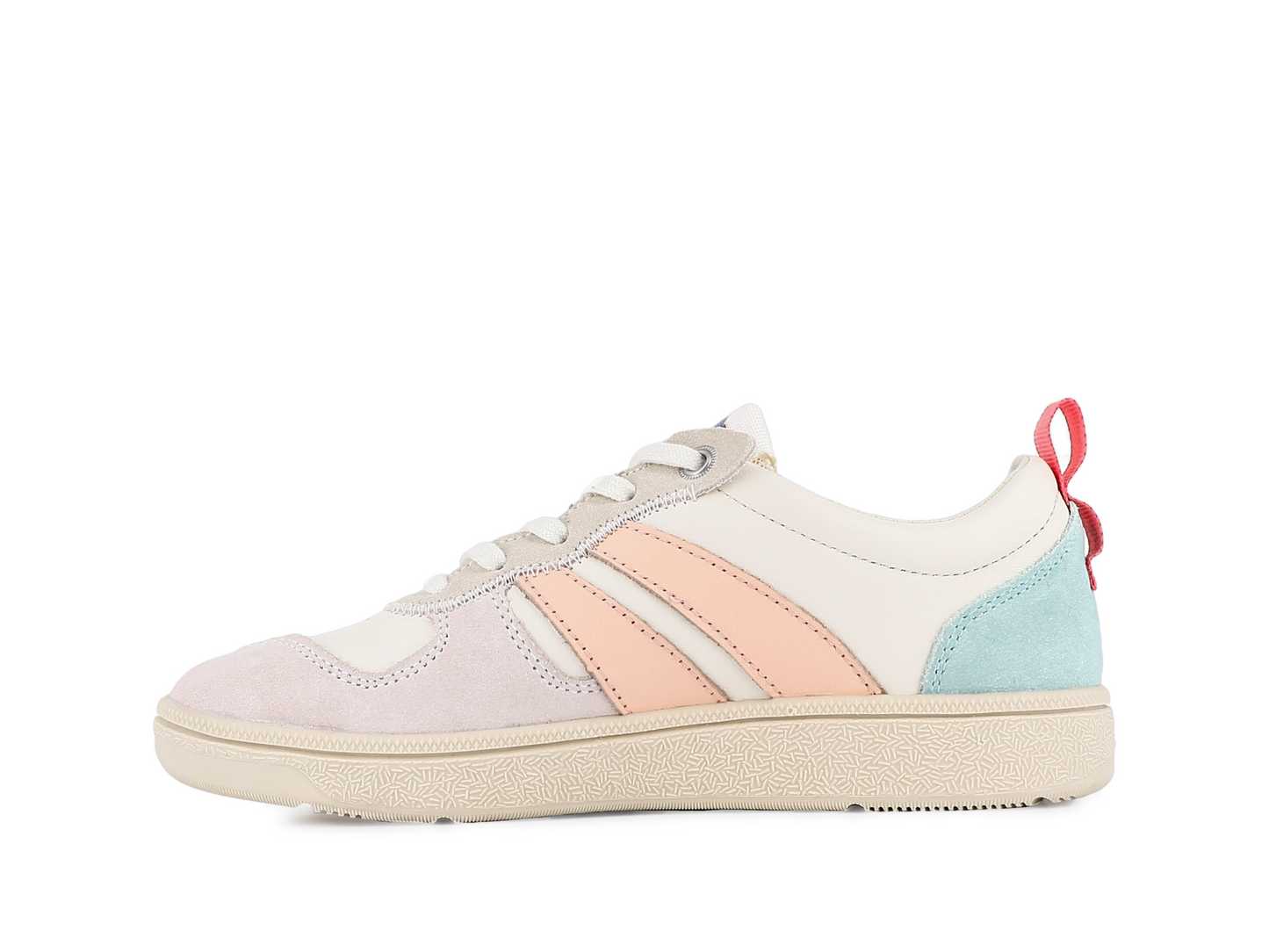 74485-185-M | PALLACUP FLAME LEATHER | CREAM WHITE/PEASKIN