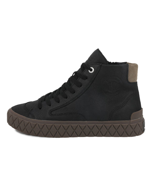 74996-008-M | PALLA ACE CHUKKA LTH | BLACK - PALLADIUM EU - 8