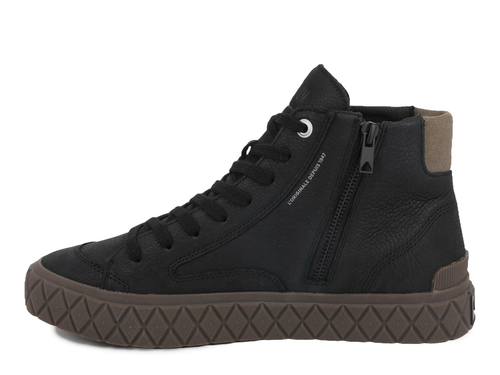74996-008-M | PALLA ACE CHUKKA LTH | BLACK - PALLADIUM EU - 13