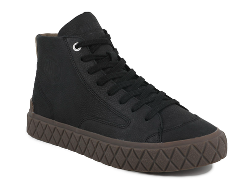 74996-008-M | PALLA ACE CHUKKA LTH | BLACK - PALLADIUM EU - 10