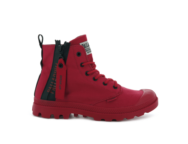 76443-614-M | PAMPA UNZIPPED | RED SALSA