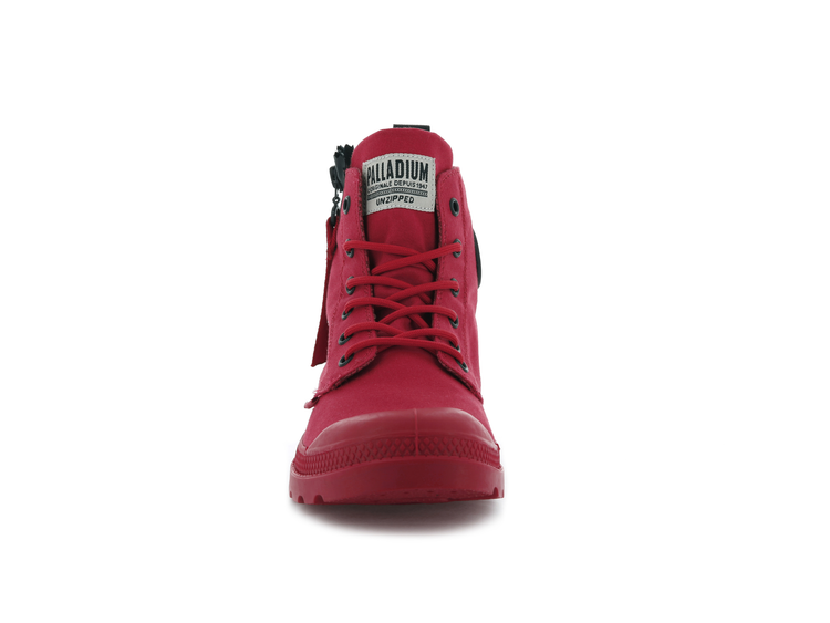 76443-614-M | PAMPA UNZIPPED | RED SALSA