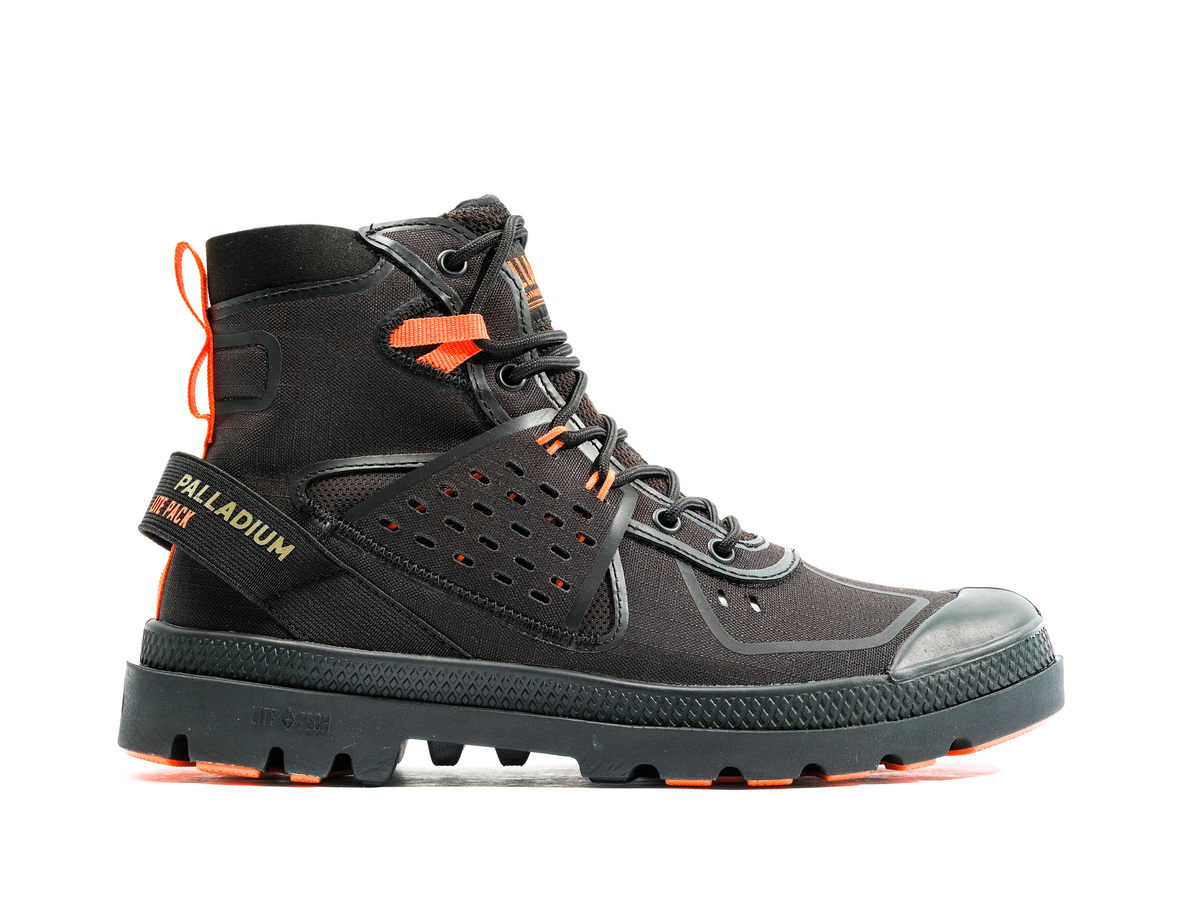 Palladium Pampa Lite+ Hi Modus – Leinen-Sneaker Im Casual-Stil