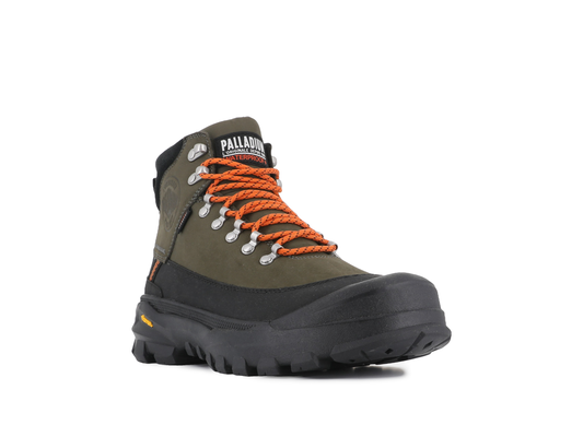 79540-361-M | PALLARIDER THINS WP+ | OLIVE NIGHT/BLACK
