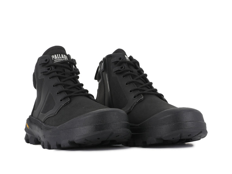 79543-008-M | PALLARIDER ZIP MIX | BLACK