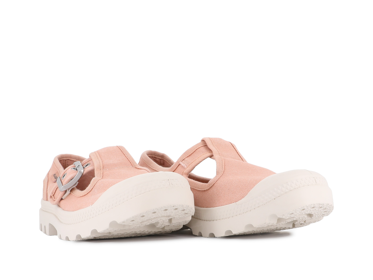 Chaussures Mary Jane BCBG En Daim Rose - Taille 37/7 - Talon Bloc - Occasion