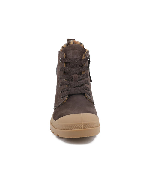94979-249-M | PAMPA HI ZIP WL WILD | DARK COCOA - PALLADIUM EU - 3