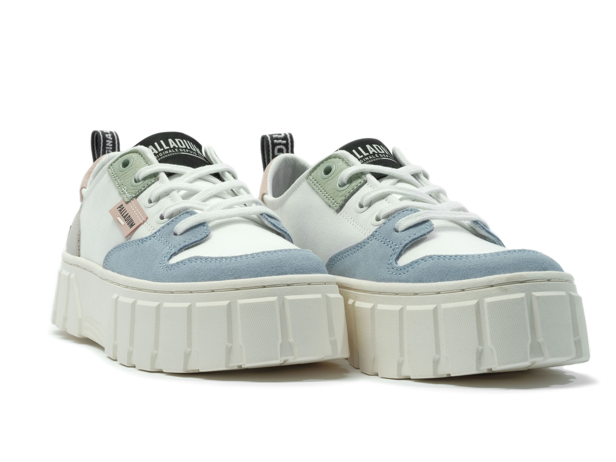 Palladium Pallatower Lo Women's Low-Top Sneakers | Breathable Textile & Suede Upper, Vegan, Retro Style