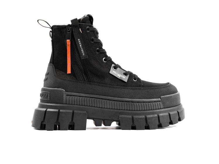 98860-008-M | REVOLT BOOT ZIP TX | BLACK