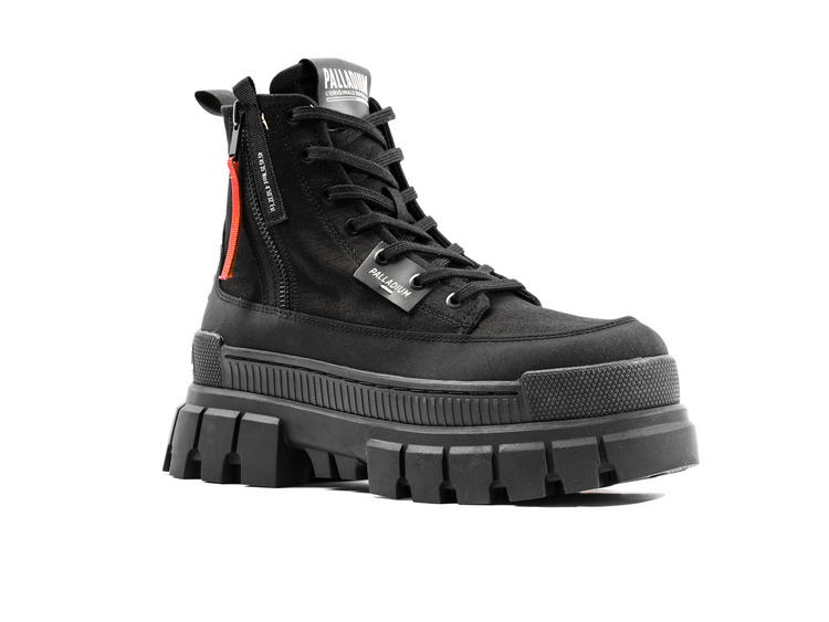 98860-008-M | REVOLT BOOT ZIP TX | BLACK