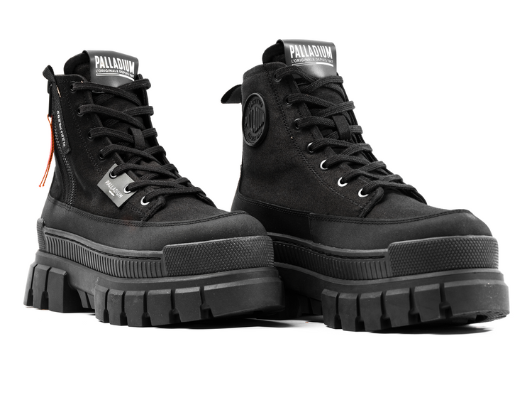 98860-008-M | REVOLT BOOT ZIP TX | BLACK