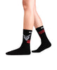 SX7414-008 | HELLFIRE SOCKS | BLACK