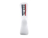 SX0104-100 | LOGO LONG SOCKS | WHITE