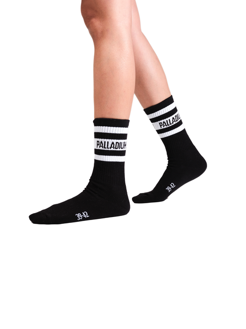 SX7381-008 | MID HEIGHT STR SOCKS | BLACK - PALLADIUM EU - 4