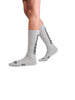 SX7385-034 | JACQUARD MID SOCKS 2 | HEATHER GREY
