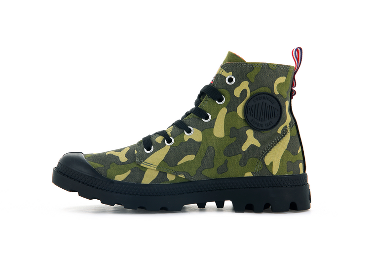 Palladium boots camouflage best sale