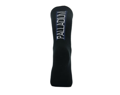 SX0104-008 | LOGO LONG SOCKS | BLACK